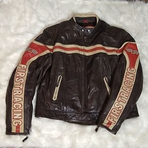 first racing jacket